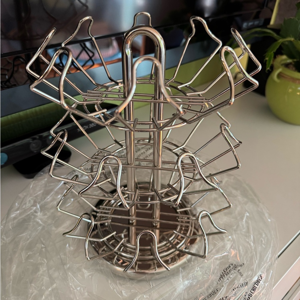 ☕ Silver Coffee Pod Holder – New!
